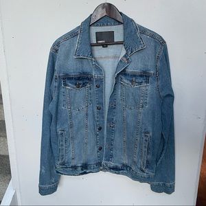 Denim Trucker Jean Jacket M
